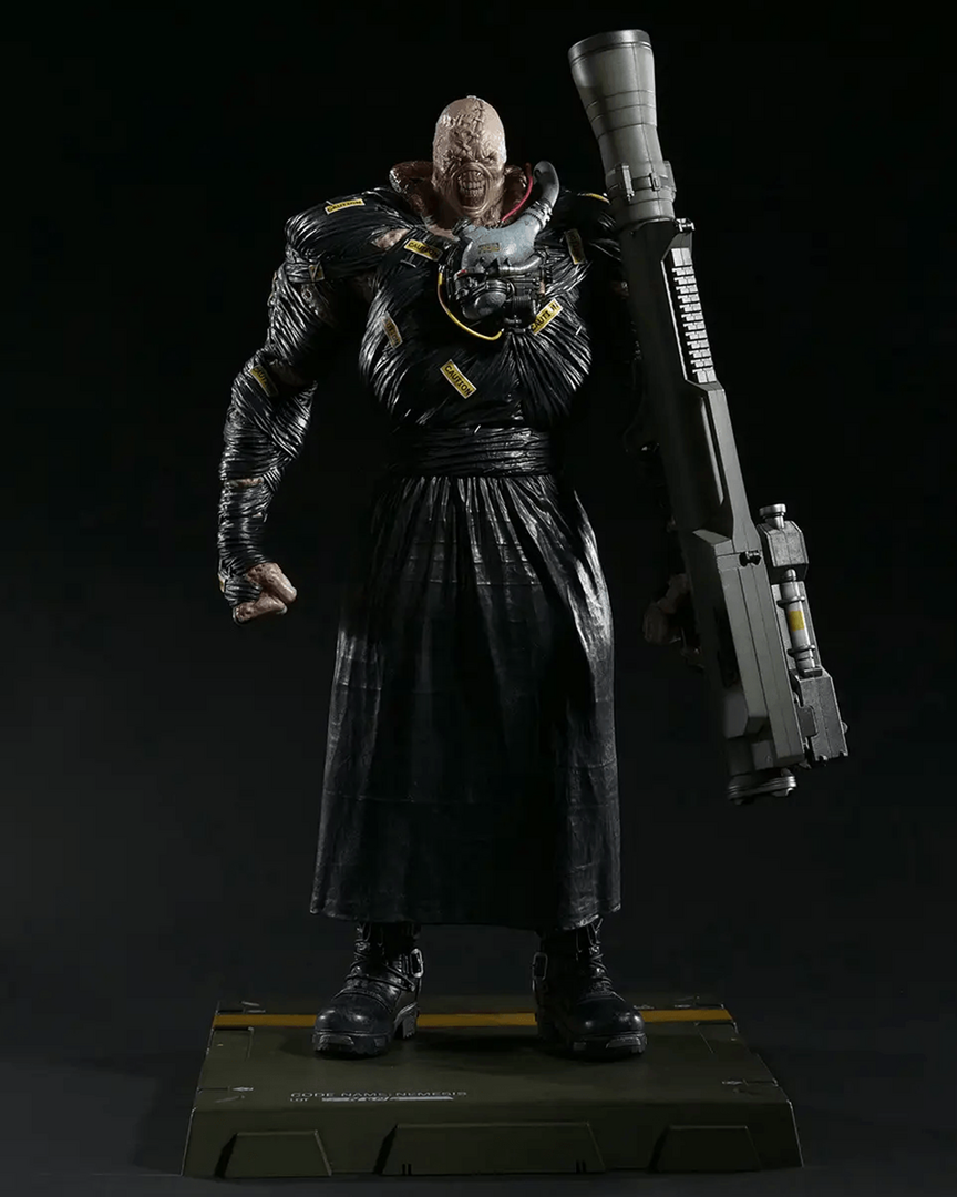 Estatua nemesis resident evil 3 remake figure builder creators model 1/6 capcom