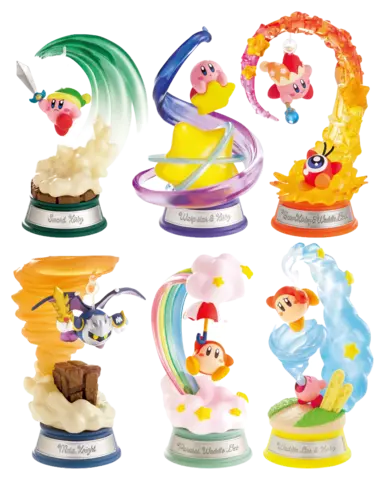 Pack 6 Minifiguras Kirby Swing Re-Ment