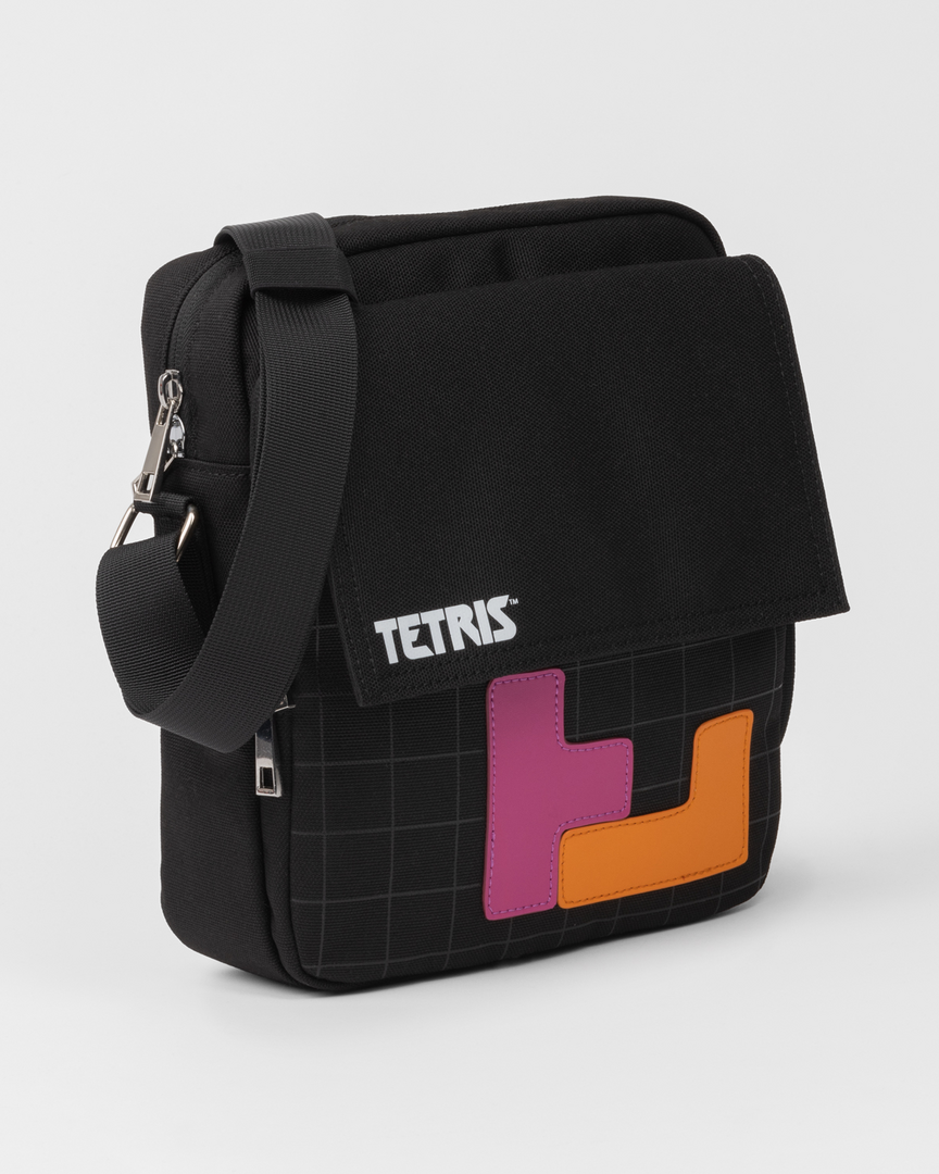 Tetris shoulder bag blocks