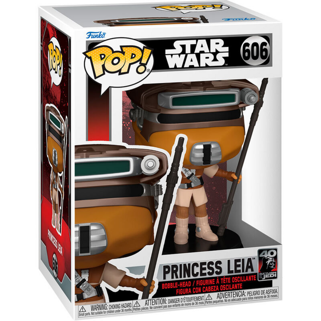 Figura pop star wars 40th princess leia