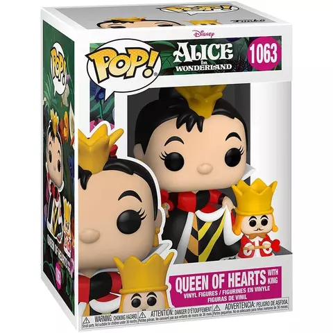 Comprar Figura POP Disney Alicia en el Pais de las Maravillas Queen with King Figuras Estándar