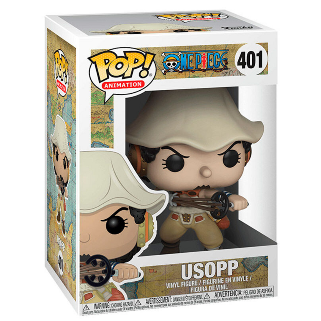 Funko POP! Vinyl: One Piece: Usopp - Figuras Miniaturas Coleccionables Para Exhibición - Idea De Regalo - Mercancía Oficial - Juguetes Para Niños Y Adultos - Fans De Anime - Muñeco Para Coleccionistas