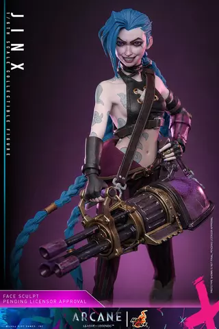 Reservar Figura Jinx Arcane League of Legends 1/6 Hot Toys Figuras Estándar