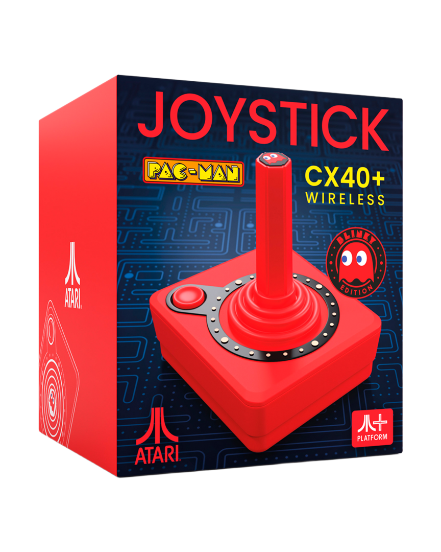 Joystick cx40+ wireless edición pac-man rojo blinky