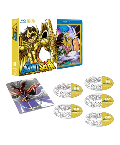 Reservar Saint Seiya Cosmos Edition Box 2. Saga Del Santuario Parte 2. Episodios 37 A 73 Blu-Ray Estándar -