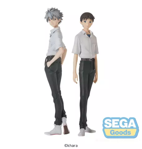 Reservar Figura Kaworu Nagisa Evangelion Uniform Ver. Sega Figuras Estándar