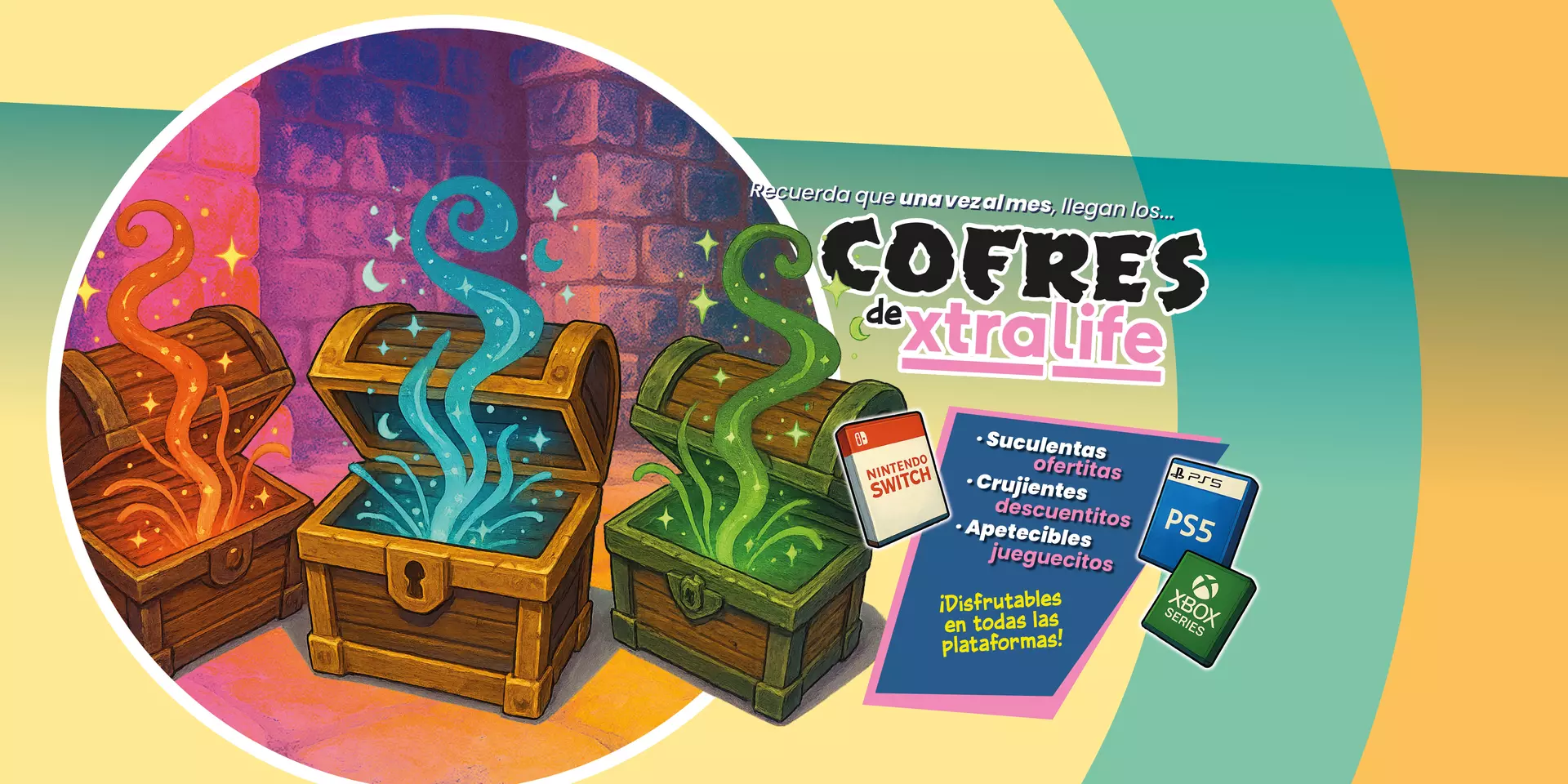 Vive la magia de los cofres