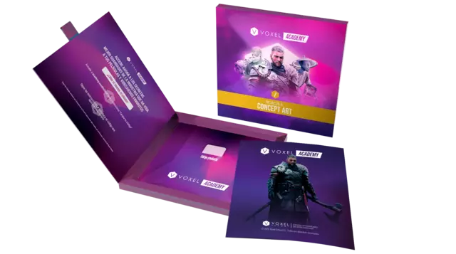 Reservar Curso Online Voxel Academy Iniciación al Concept Art Estándar