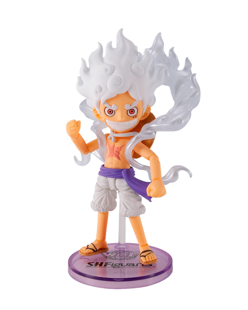 Figura Monkey D. Luffy Gear 5 One Piece WCF x SH Figuarts
