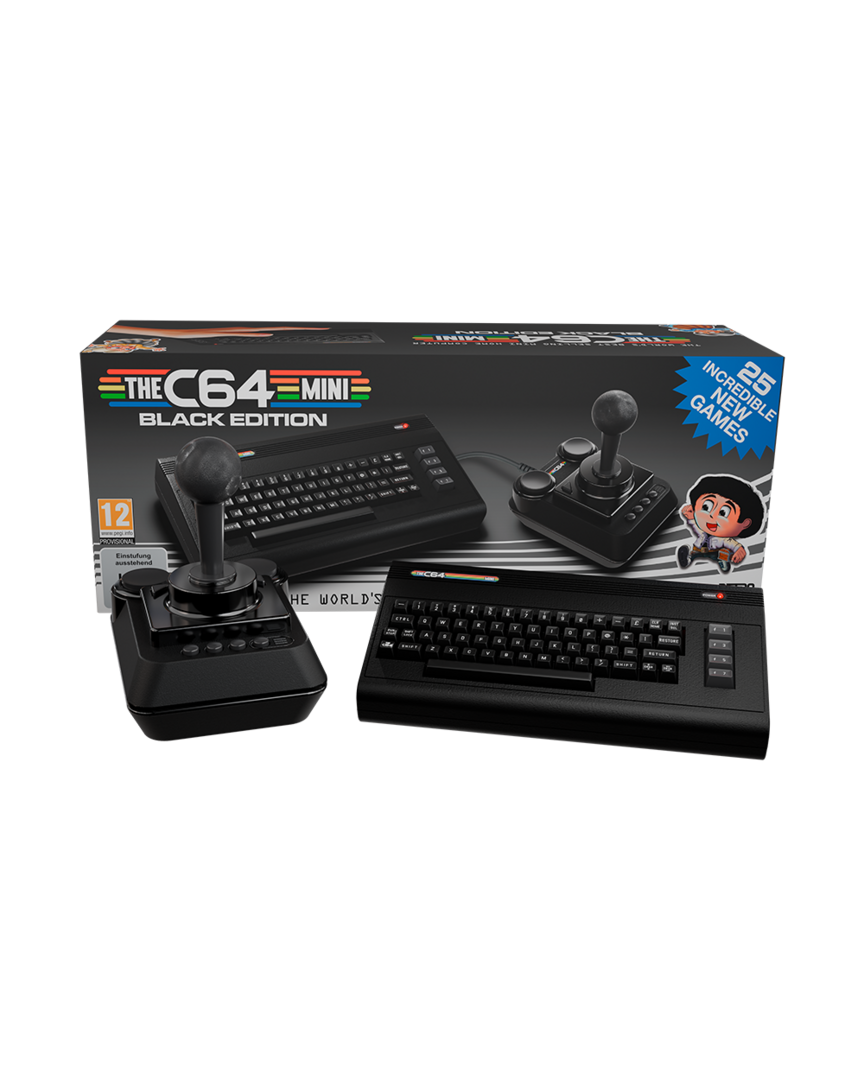 Consola the c64 mini black edition