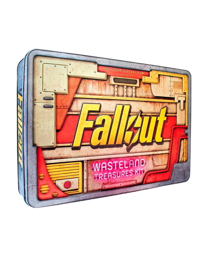Caja regalo fallout wasteland treasures kit doctor collector