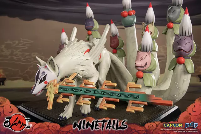 Reservar Estatua Resina Ninetails Ōkami First 4 Figures Estatuas Premium