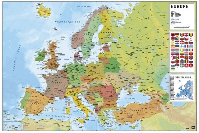 Comprar Poster Europe Map 