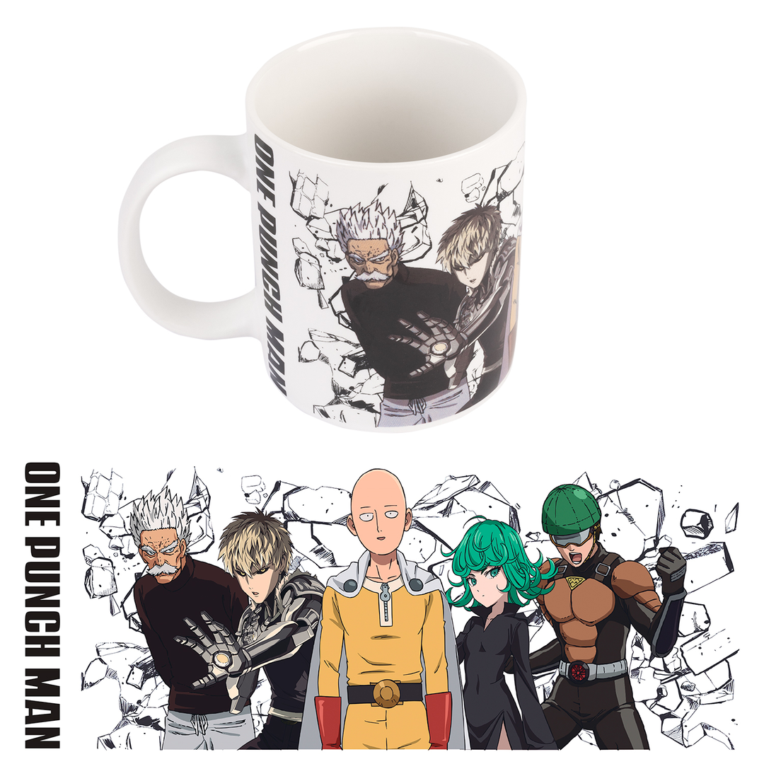 Taza one punch man heroes