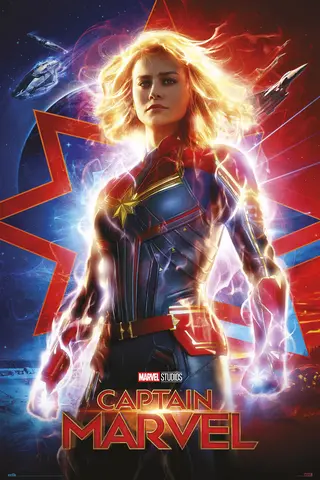 Comprar Poster Marvel Capitana Marvel One Sheet 