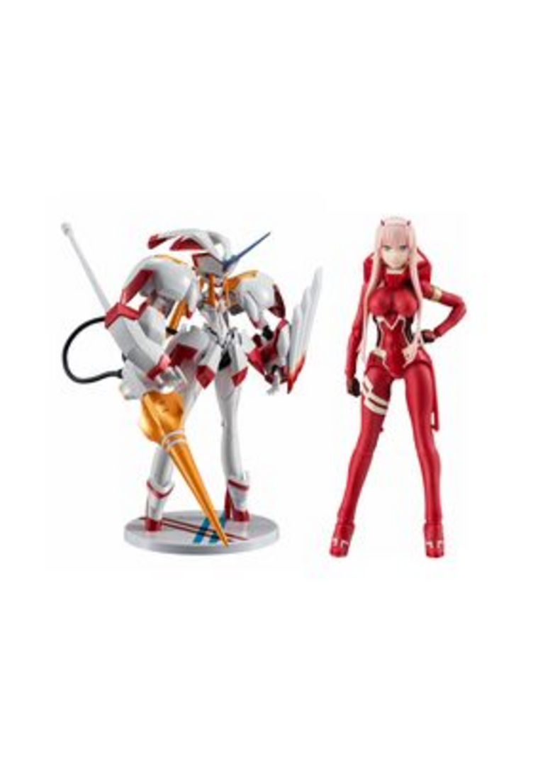 Darling in the Franxx Figuras S.H. Figuarts x The Robot Spirits Zero Two & Strelizia 5th Anniversary Set 16 cm
