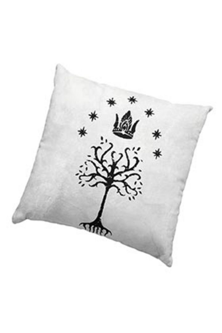 Cojin Cuadrado Arbol Blanco Gondor El Señor De Los Anillos