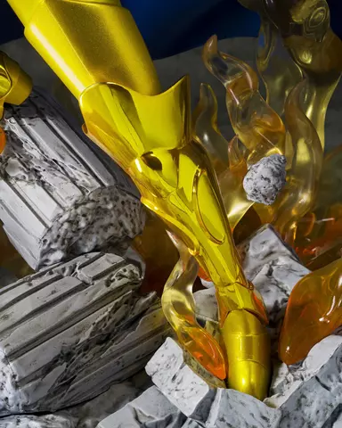 Reservar Figura Gemini Saga Saint Seiya Metallic Touch Figuarts Zero Figuras Estándar