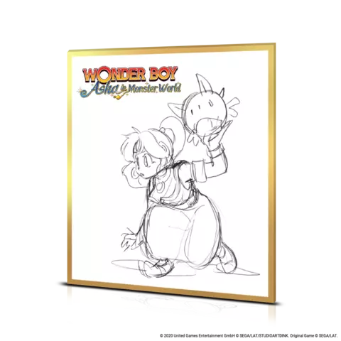 Comprar Wonder Boy: Asha in Monsterland Mega Collector's Edition PS4 Ultra Coleccionista - EEUU