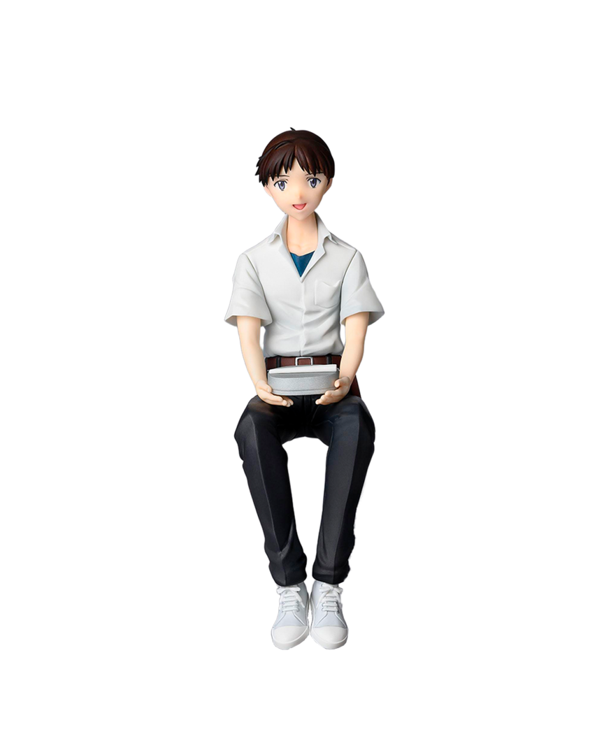Figura shinji ikari rebuild of evangelion pm perching sega