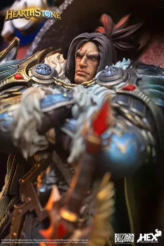 Reservar Figura Varian Wrynn World of Warcraft Hearthstone 3D Art Frame HEX Collectibles Figuras Estándar