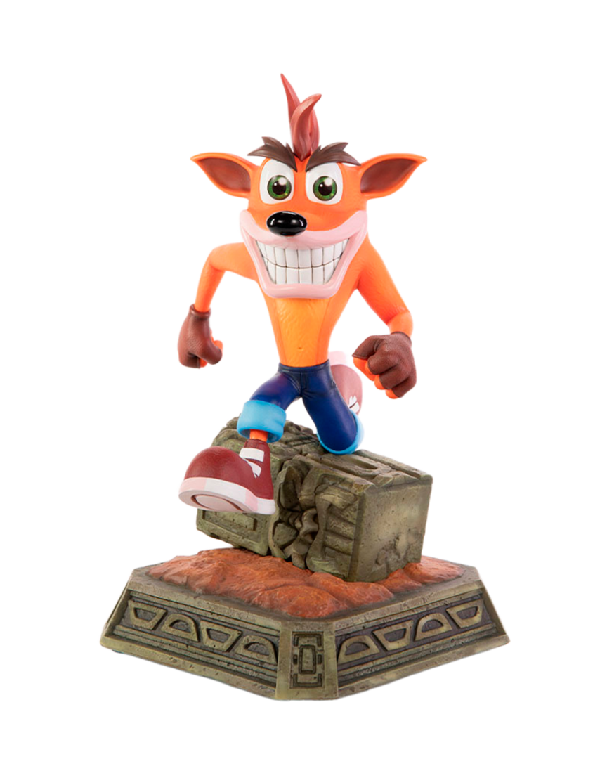 Figura crash bandicoot classic first 4 figures 28cm
