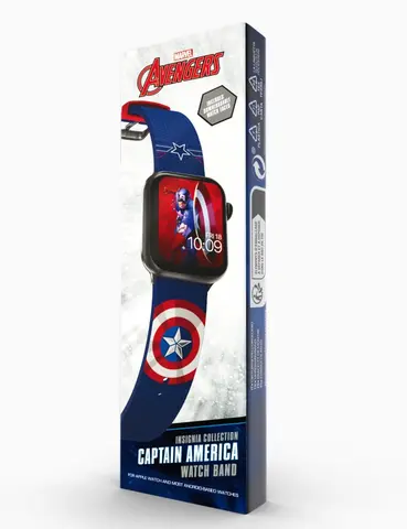 Comprar Correa Reloj Smartwatch Marvel Capitan America Escudo 