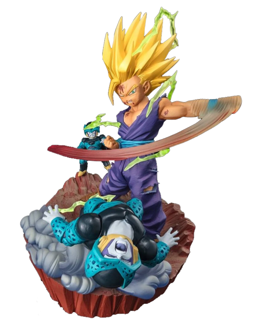 Figura dragon ball z super sayan 2 son gohan - anger exploding into power 20 cm