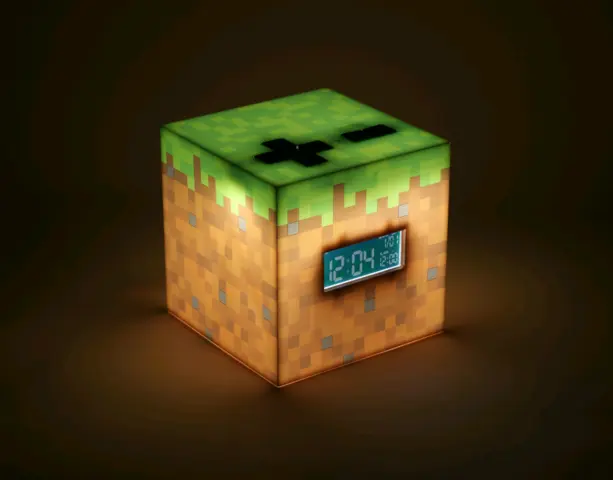 Comprar Minecraft BDP Reloj De Alarma 