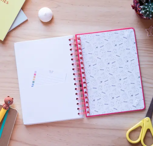 Comprar Cuaderno Tapa Forrada A5 Line Friends 