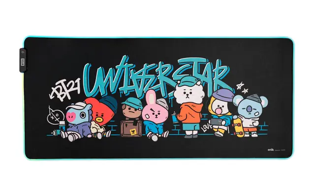 Comprar Alfombrilla Raton XXL Con Luz Led BT21 