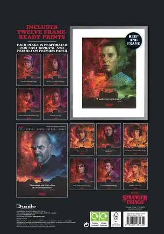 Comprar Calendario A3 Deluxe 2024 Stranger Things 