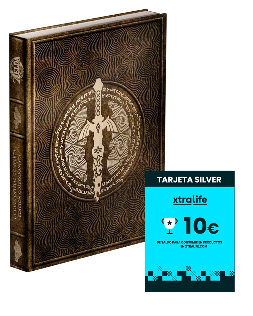 Guía the legend of zelda: tears of the kingdom ed. coleccionista + tarjeta regalo10€ silver