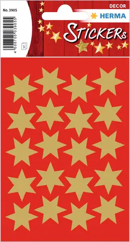 Comprar Pegatinas Decor Estrellas Doradas 21 Mm 