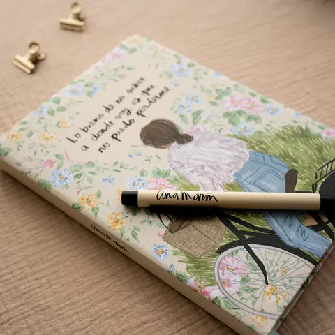 Comprar Set Cuaderno Premium A5 Con Boligrafo Ana Marin 