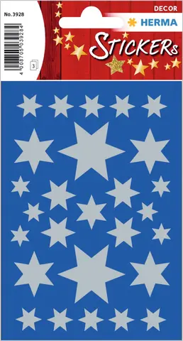 Comprar Pegatinas Decor Estrellas Plateadas 