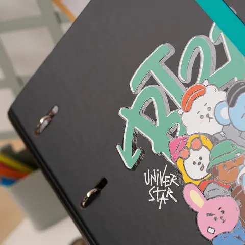 Comprar Carpeta 4 Anillas Premium BT21 Street Mood 