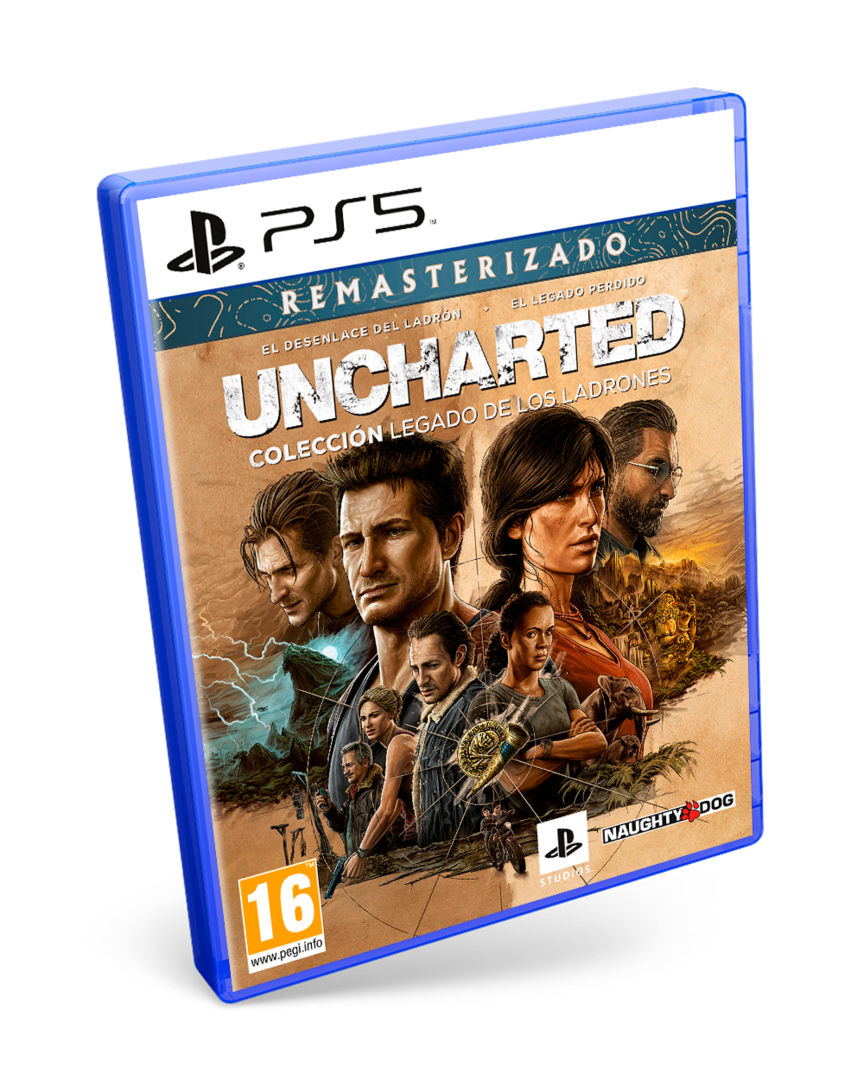 Uncharted Colección Legado de los Ladrones Remasterizado