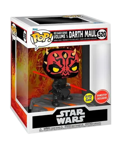 Comprar Figura POP! Darth Maul Glow in the Dark Star Wars 9cm Figuras