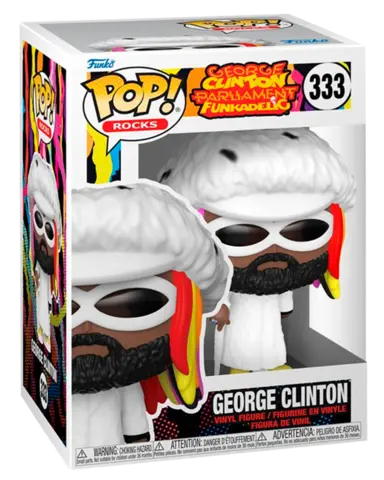 Comprar  Figura POP! George Clinton Colección Rocks 9 cm Figuras