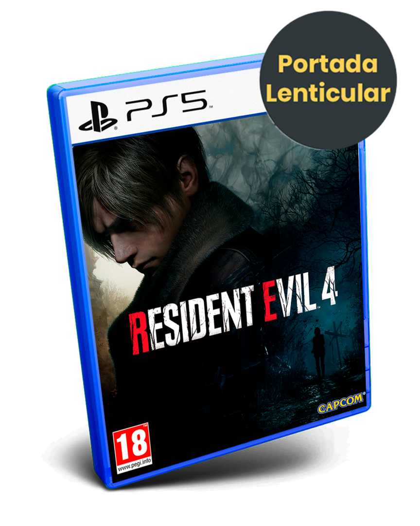 Resident evil 4 edición portada lenticular