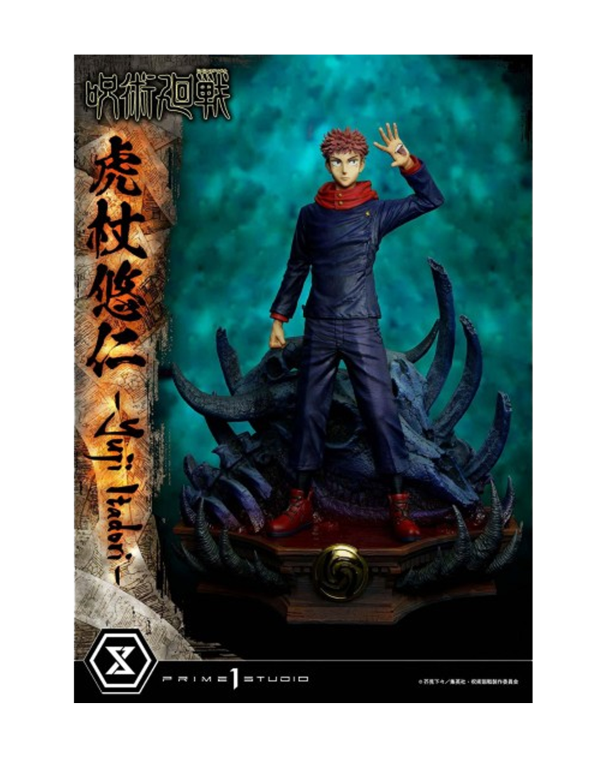 Figura yuji itadori jujutsu kaisen premium masterline edición estándar 38 cm
