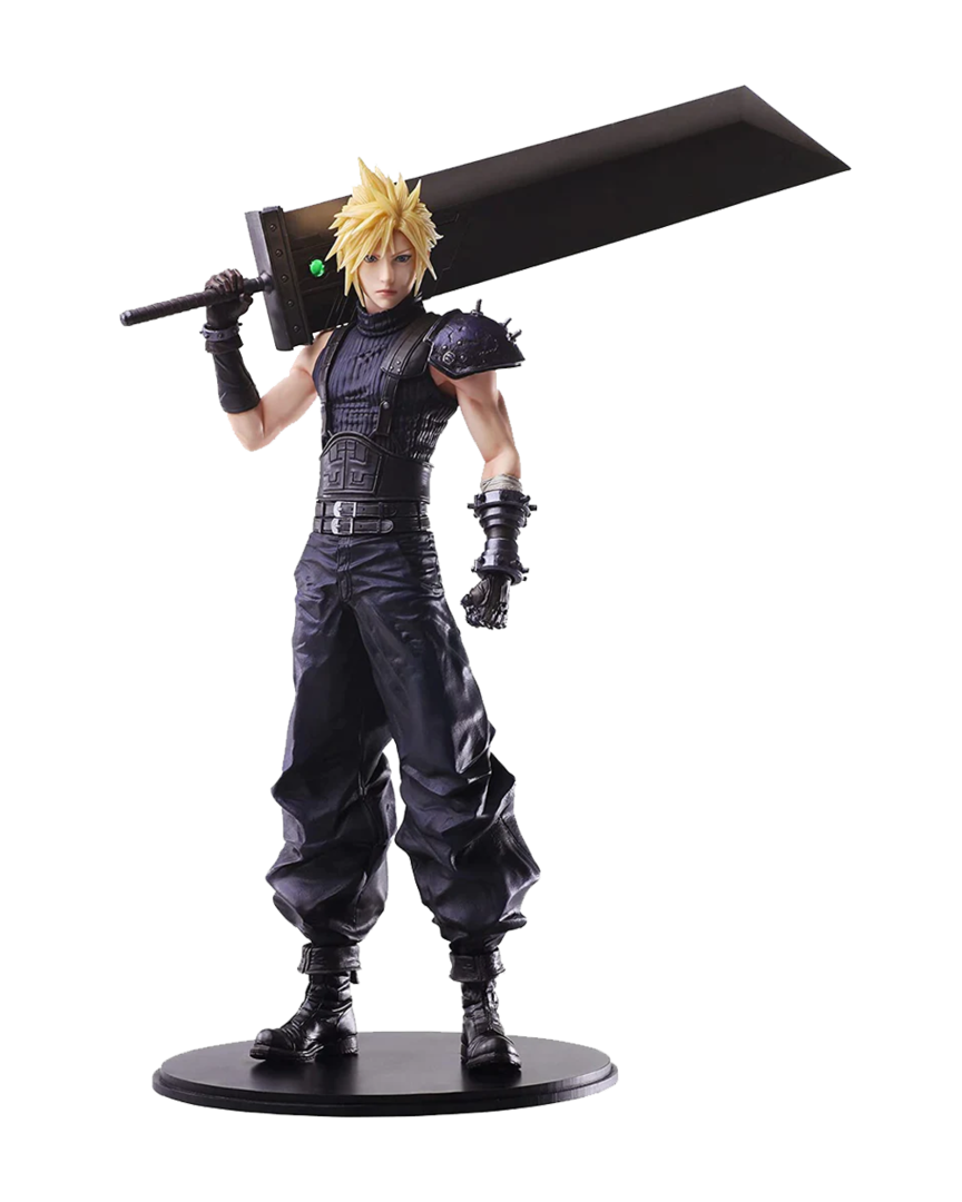 Figura cloud strife final fantasy vii remake static arts square enix 26 cm