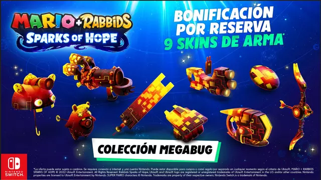 DLC Colección Megabug Mario + Rabbids Chispas de Esperanza - Switch