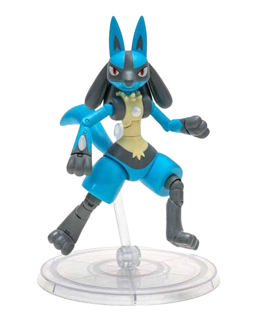 Figura Lucario Pokémon Select Action 15 cm