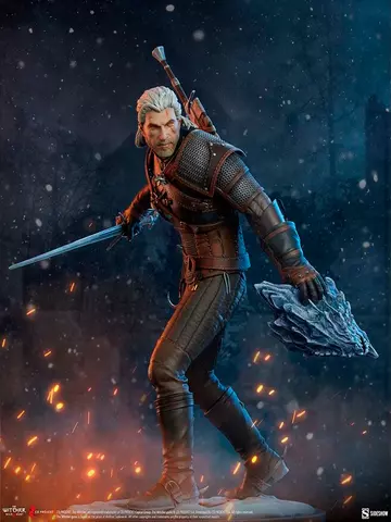 Comprar Figura Geralt de Rivia The Witcher 3: Wild Hunt 42 cm Figuras de Videojuegos Estándar
