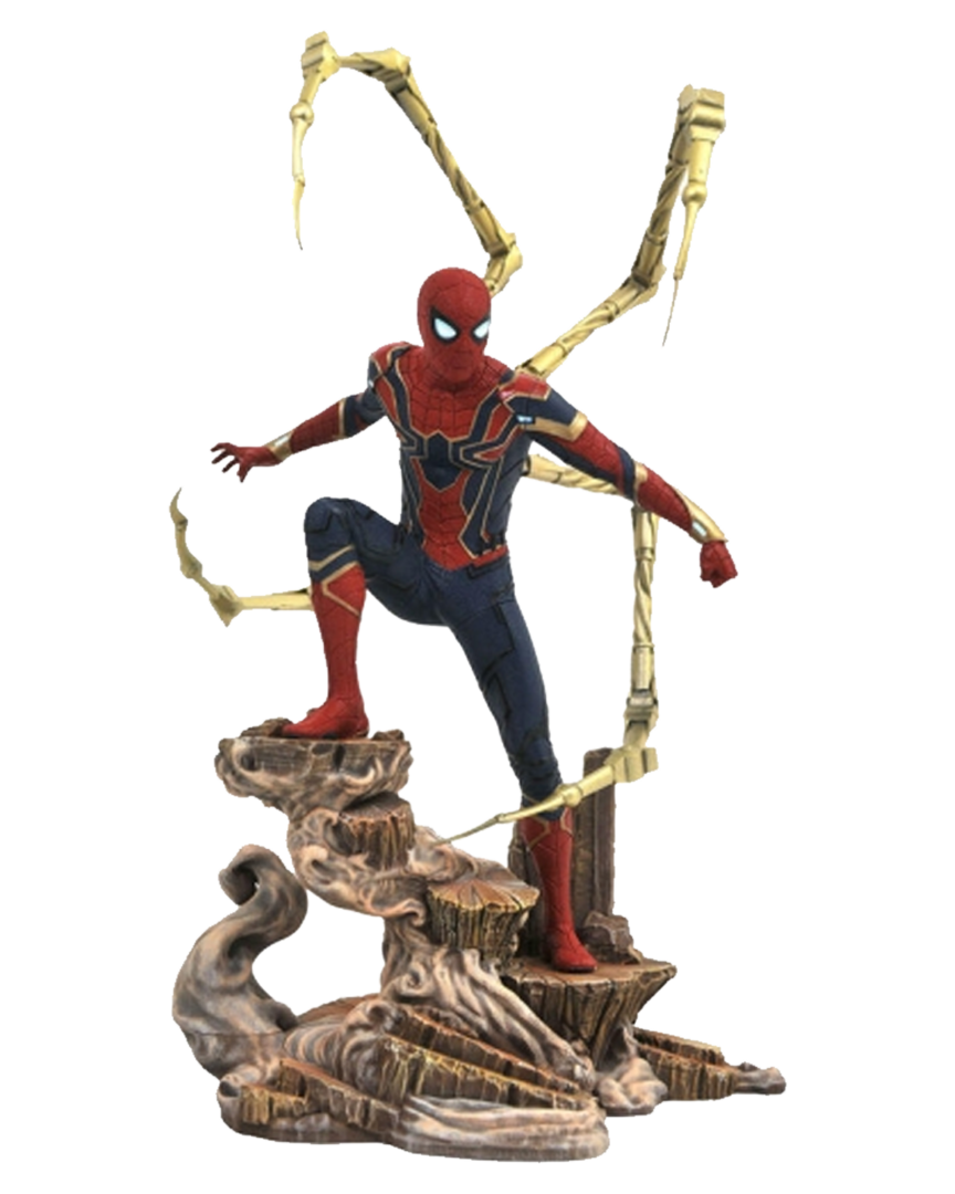 Figura iron spider-man avengers infinity war marvel 23 cm