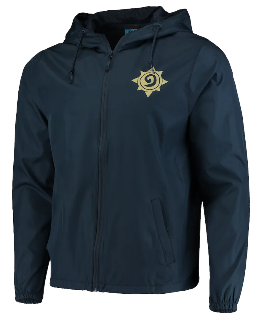 Sudadera navy hearthstone worthy opponent tailla m