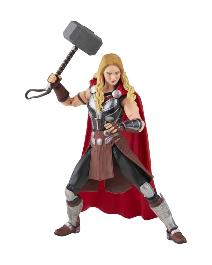 Figura Marvel Thor Love And Thunder Jane Foster Mighty Thor Serie Legends
