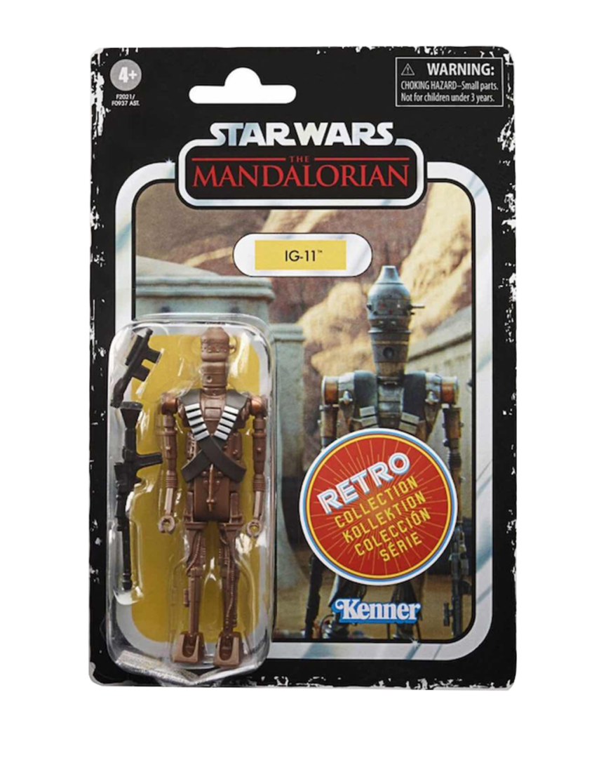Figura Star Wars The Mandalorian Ig-11 Coleccion Retro